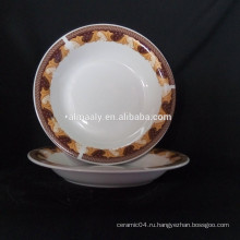 керамическая Омега тарелка глубокая фарфоровая тарелка 